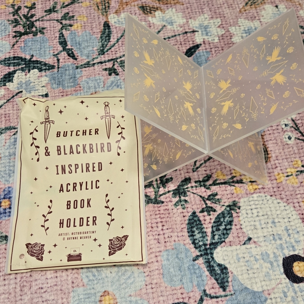 Butcher And Blackbird Acrylic Book Holder